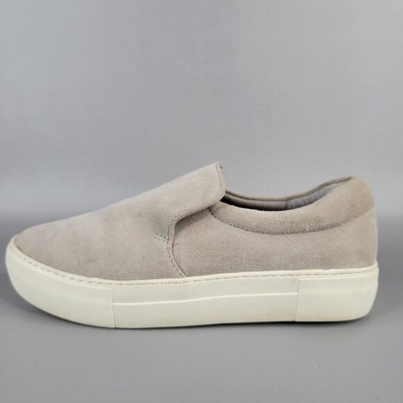 J.Slides Womens Slip On Loafers Round Toe Comfort Casual Shoes Tan Size 6.5M - Picture 2 of 12